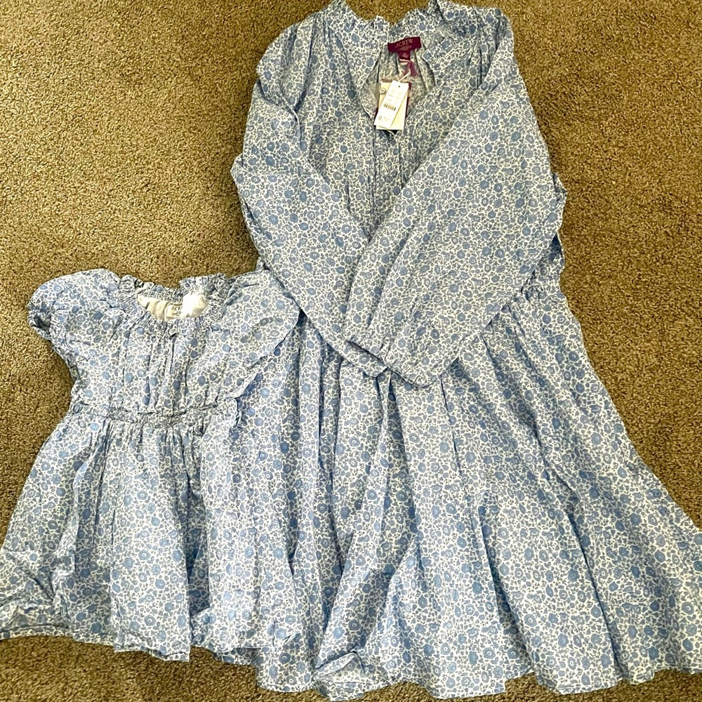 Matched mommy and me Liberty for JCrew Dresses